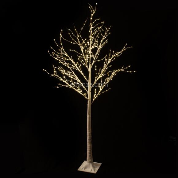 Verlichte berkenboom Lucidum Micro LED H180 cm warmwit 3
