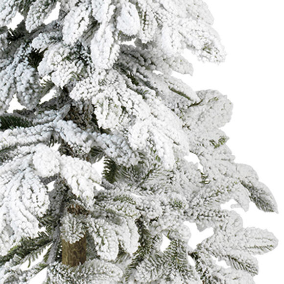 Árbol artificial de Navidad Sierra Alto 180 cm Verde nevado 127