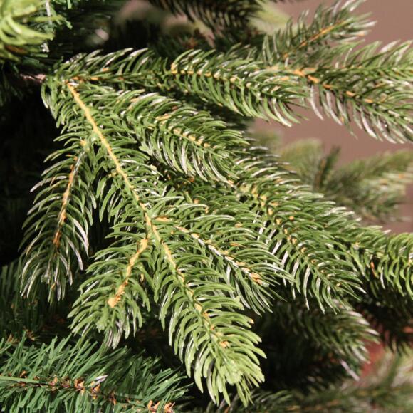 Albero di Natale artificiale Caucasia Nordmann Alt. 150 cm Verde abete 3
