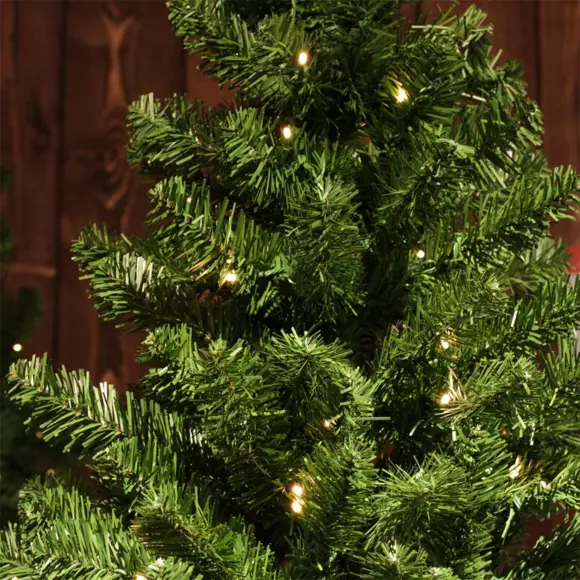 Sapin de Noël artificiel lumineux Royal pour extérieur H210 cm Vert sapin 3
