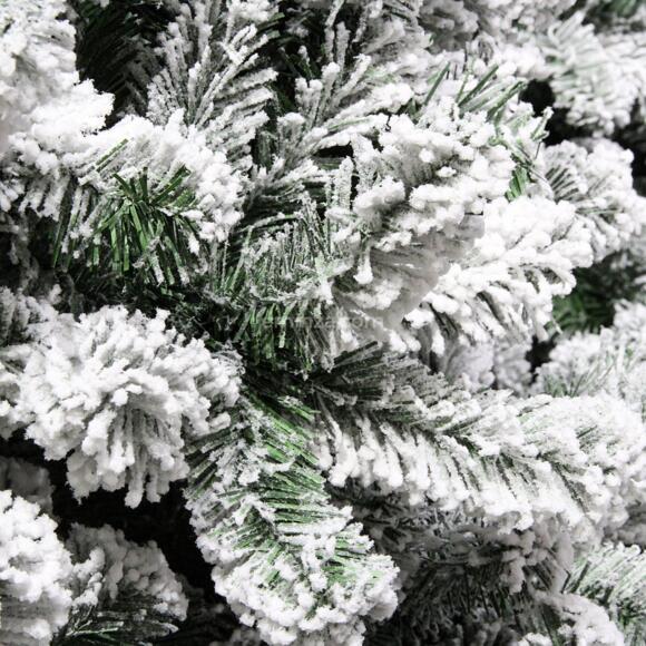 Árbol artificial de Navidad Royal Alto 120 cm Verde nevado 3