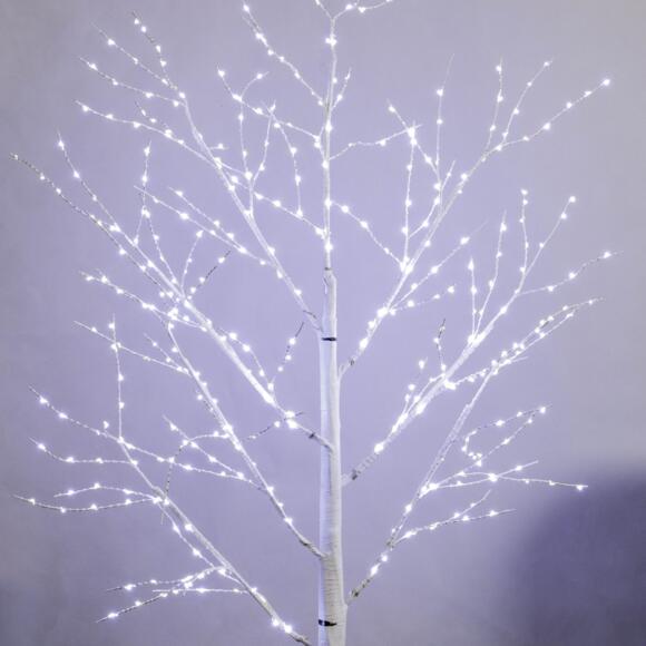 Verlichte berkenboom Wills Micro LED H150 cm Koudwit 2