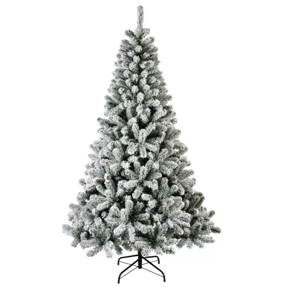 Künstlicher Weihnachtsbaum King H240 cm Grün verschneit 2