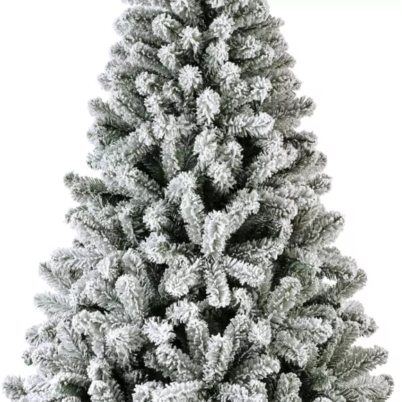 Kunstkerstboom King H210 cm besneeuwd groen 3