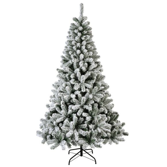 Künstlicher Weihnachtsbaum King H180 cm Grün verschneit 2