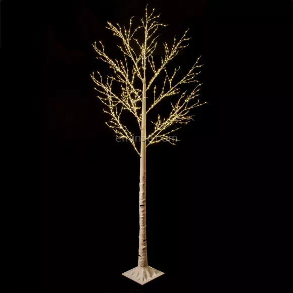 Abedul luminoso Lumina Altura 220 cm Blanco cálido 2