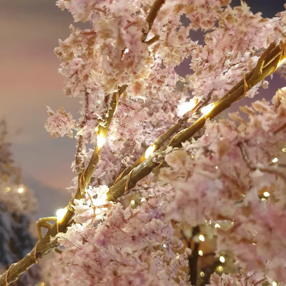 Árbol luminoso Melvyn grand format H210 cm Blanco cálido 3