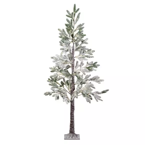 Sapin moderne lumineux Katy H180  cm Blanc chaud