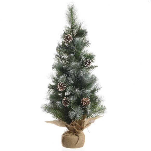 Künstlicher Weihnachtsbaum Sweden H60 cm Grün verschneit 3