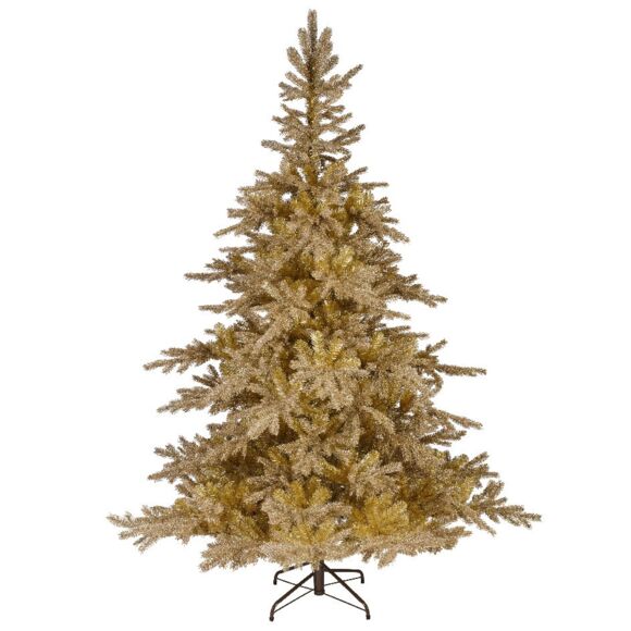 Árbol artificial de Navidad Tiffany Alto 180 cm Oro