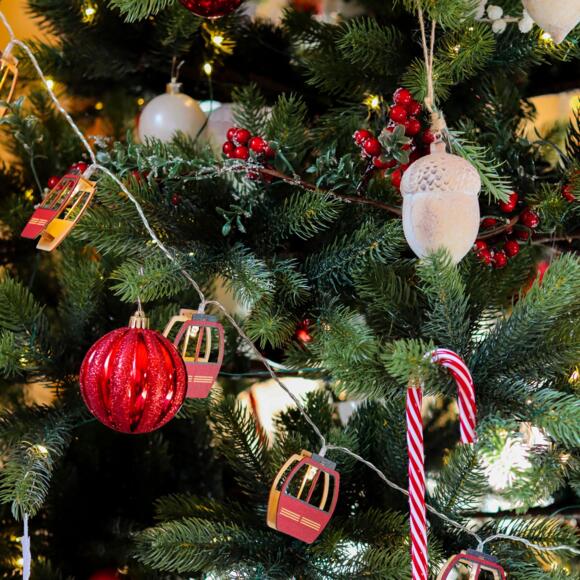 Piña de pino de Navidad para colgar Fergus Natural 2