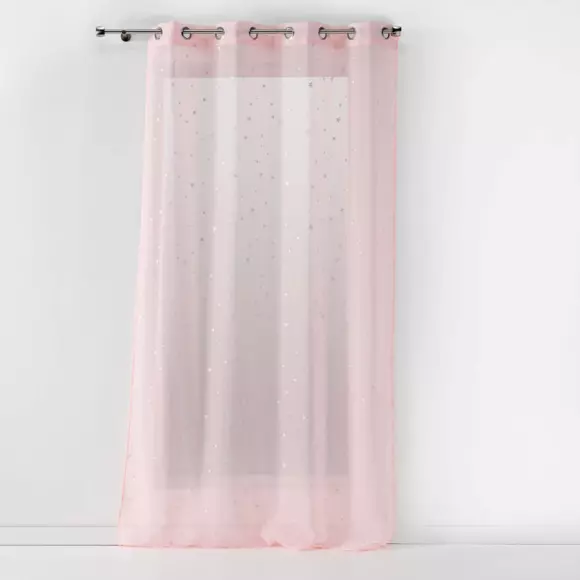 Voilage phosphorescent enfant (140 x 240 cm) Fluo night Rose 3