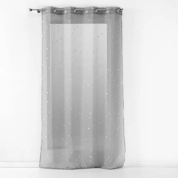 Visillo phosphorescent (140 x 240 cm) Fluo night Gris 3
