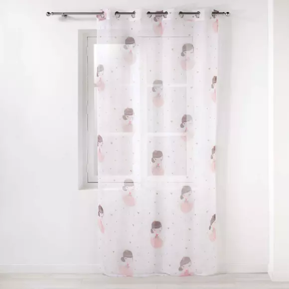 Visillo (140 x 240 cm) Petite princesse Blanco 2