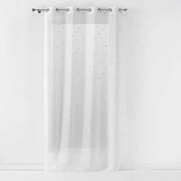Visillo phosphorescent (140 x 240 cm) Fluo night Blanco 3