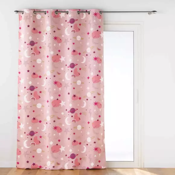 Rideau occultant enfant (140 x 260 cm) Moonlight Rose 2