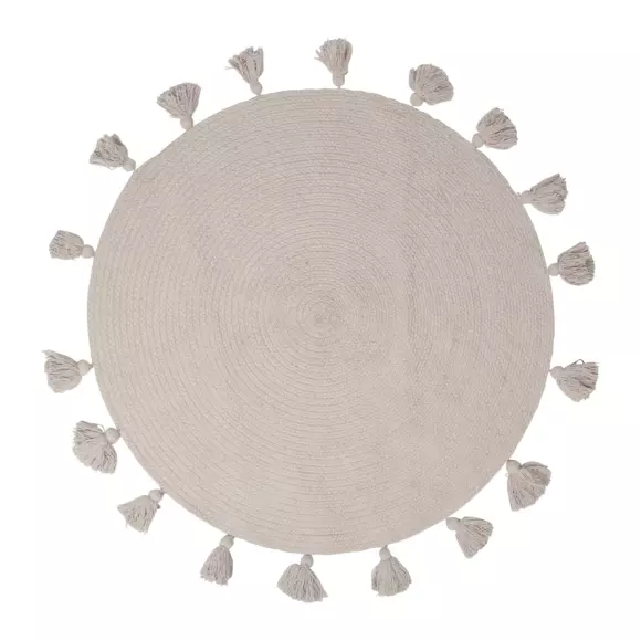 Tappeto in cotonee per bambini (90 cm) Lou Grigio
