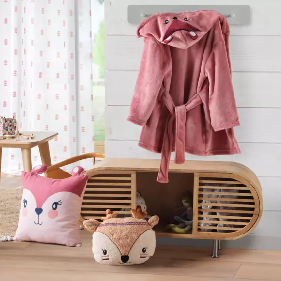 Cojín cuadrado Infantil Bambi Rosa