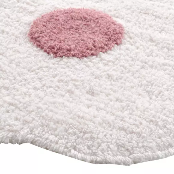Alfombra (90 cm) Wendy Blanco 3