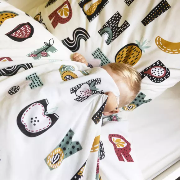 Funda Nórdica y una funda para almohada infantil en algodón (140 cm) Farandole Multicolor 3