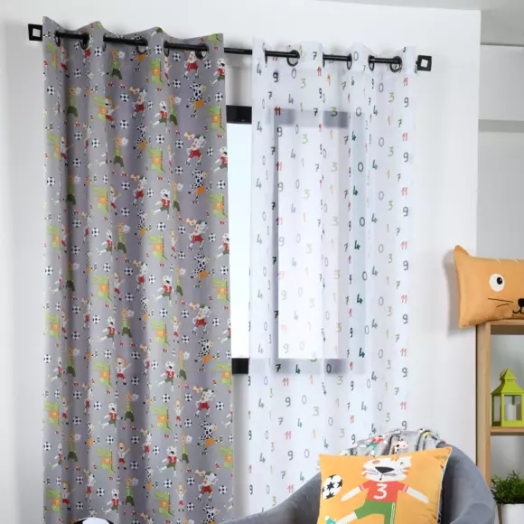 Visillo (140 x 260 cm) Maracana Multicolor 2