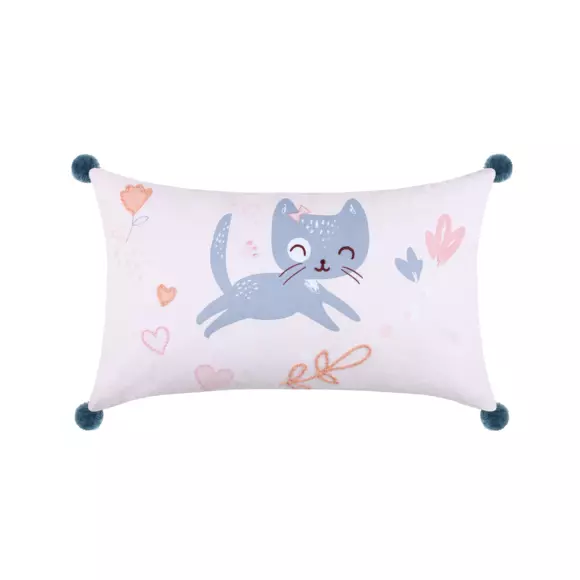 Cojín rectangular niño (50 cm) Zoeline Gris ratón  3