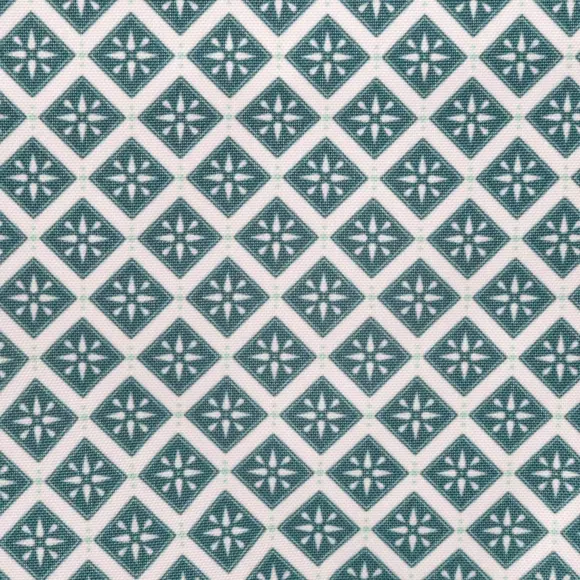 Nappe rectangulaire anti tache (L240 cm) Tikal Bleue 4