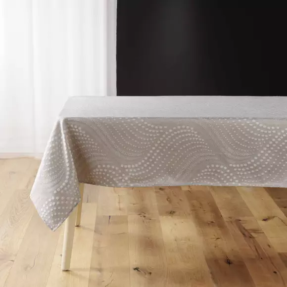 Tafelkleed rechthoekig vlekbestendig (240 cm) Billy Wit 2