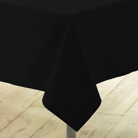 Mantel rectangular anti mancha (L300 cm) Gama Esencial Negro 2