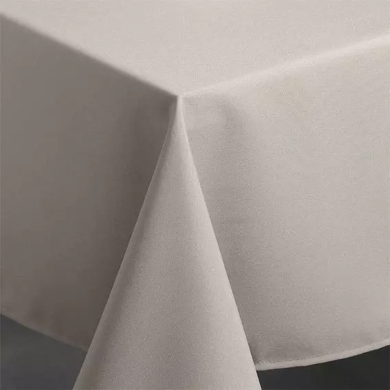 Rechteckige Tischdecke (L300 cm) mit Fleckschutz Lina Beige 2