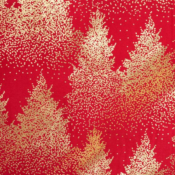 Tafelkleed rechthoekig (L240 cm) Dennenboom Rood 2
