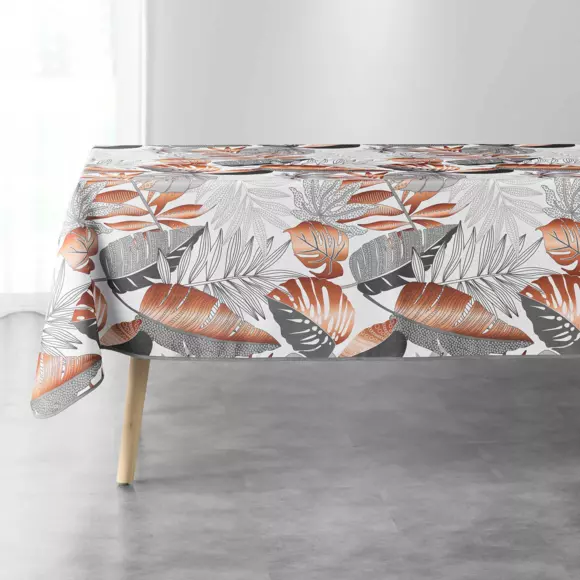 Tafelkleed rechthoekig Vlekbestendig (L240 cm) Alianor Wit 2