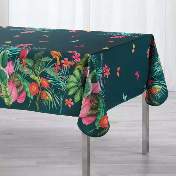 Mantel  rectangular (L240 cm) Tropical Vintage Azul 3