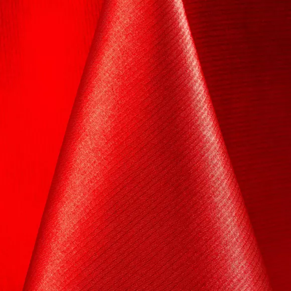 Tischdecke Rechteckig (L240 cm) Satin Rot 2