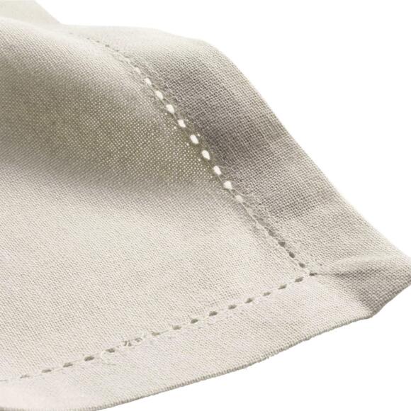 Lot de 3 serviettes (40 cm) Charline Beiges 2