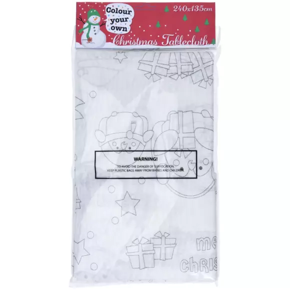 Kindertafelkleed om te kleuren 3