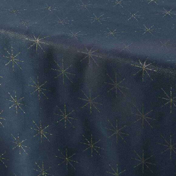 Nappe rectangulaire (L240 cm) Etoiles Bleu marine 2