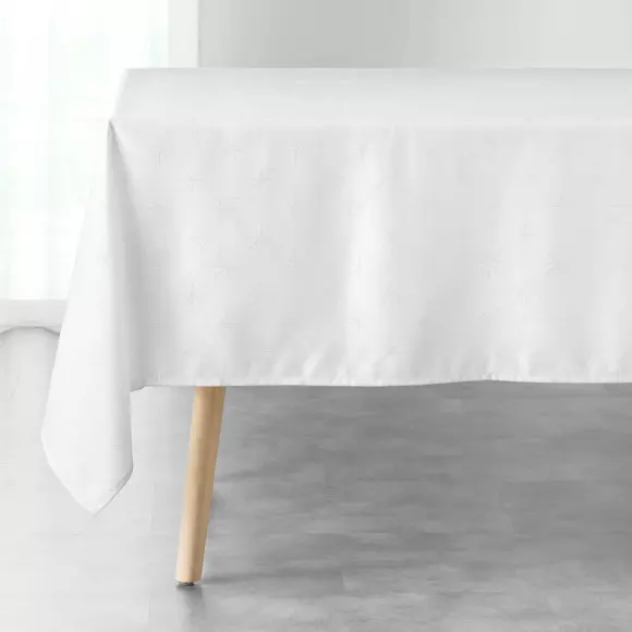 Mantel rectangular (L240 cm) Estrellas blancas  3