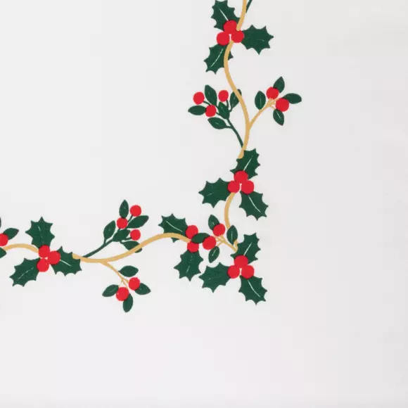Mantel Houx L360 cm Blanco 2