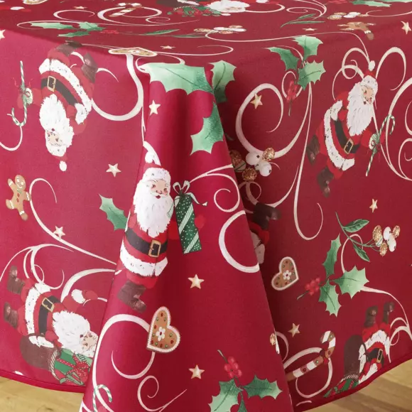 Nappe antitache Père noël L300 cm Rouge 2