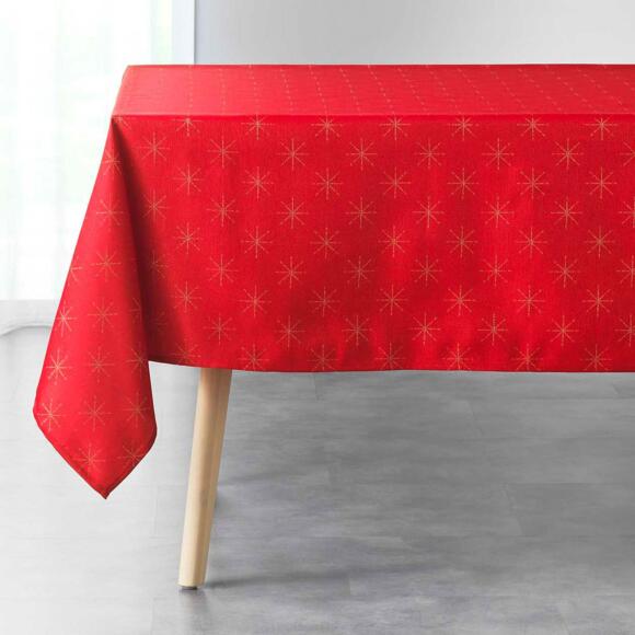 Tafelkleed rechthoekig (L300 cm) Etoiles Rood 3