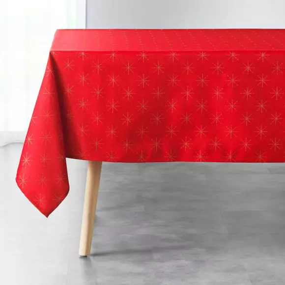 Rechteckige Tischdecke (L240 cm) Etoiles Rot 3