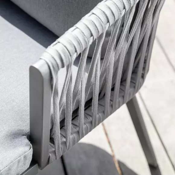 Set di 2 poltrone da giardino Amalfi - Grigio antracite 3