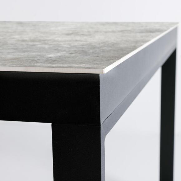 Table de jardin 10 places Aluminium/Céramique Kore (240 x 120 cm) - Gris anthracite 3