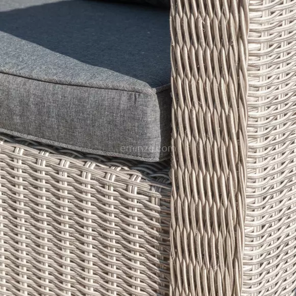 Fauteuil de jardin Calvi - Gris 2