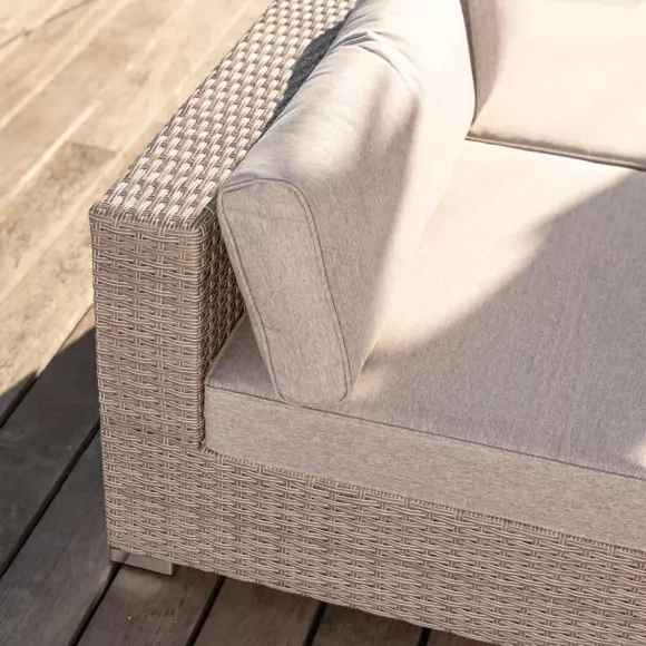 Chauffeuse de jardin 2 places Palma - Grise 3