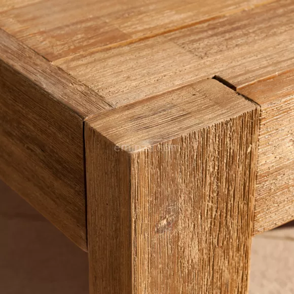 Table basse carrée Borneo - Naturel 3