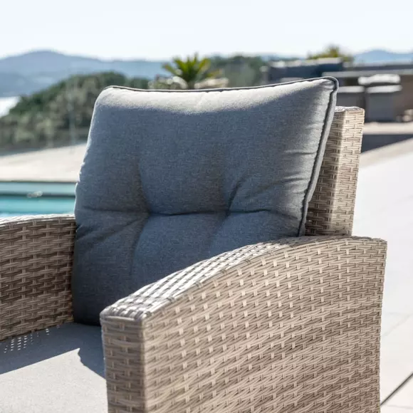 Sillón de jardín con reposabrazos Tivoli - Gris 2