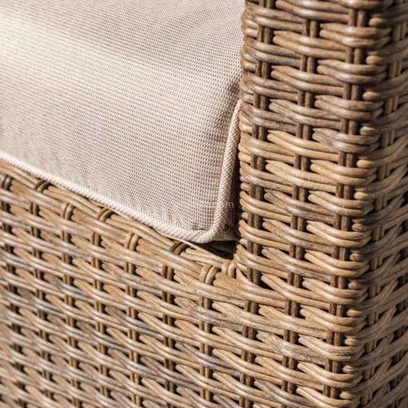 Sillón de jardín con reposabrazos Tivoli - Natural/Beige 2