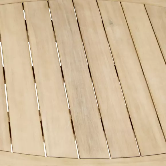 Conjunto de muebles de jardín Papouasie Acacia - 5 asientos 8